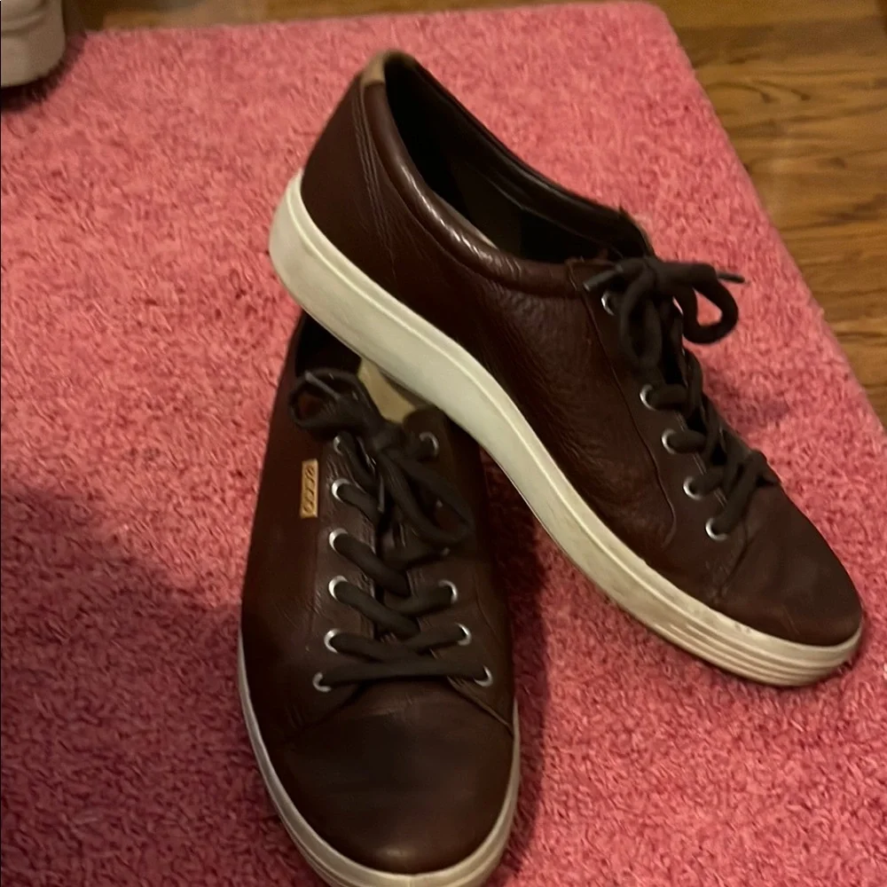 Ecco Brown Sneakers Classic Design - Picture 2 of 6